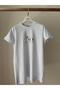 Printed text stone t-shirt