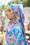 Inspired Marine Pattern Shawl - Blue Lilac - 4