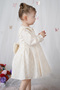 Girls' Dress Long Sleeve Ruffled V-Neck Special Occasion Birthday Wedding Party Daily Baby Girl Dress - 7