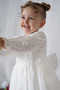 Girls' Dress Long Sleeve Ruffled V-Neck Special Occasion Birthday Wedding Party Daily Baby Girl Dress - 7