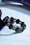Certified Tourmaline Tiger Eye Hematite Natural Stone Bracelet - 4
