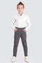Boys' School Trousers with Elastic Waist and Camisole