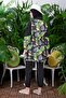 Leaf Patterned TESETURY SWIMSUIT - 4