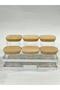 Glass Spice Jar Set with Bamboo Lids – Set of 6 Square Jars with Stands, Kitchen Organizer - 8