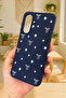 Samsung Galaxy A56 Compatible Mini Bow Patterned Silicone Shock-Absorbing Classic Protective Rubber Case - 4
