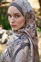 Inspired Esperanza Pattern Shawl - Mink - 3