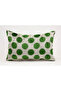 Silk Velvet Ikat Decorative Throw Pillow Case