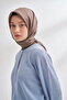 Premium Twill Silk Scarf - Toprak - 3