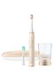 Sonic electric toothbrush, 4 programs, 45-day battery.