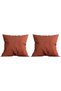 Bright Orange Throw Pillow Cover Decorative Bohemian Soft Sofa Back Cushion Gift Christmas 45X45 - 3