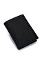 Men's Genuine Leather Black Caviar Card Holder - 5