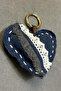 - Aegean 7366 7116 Handmade Heart Model Lace and Tassel Ribbon Keychain