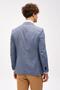 Men's Blue Bar (4 Drop) / Wide Fit Mono Collar Jacket - 7