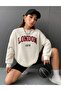 3 Yarn Combed Cotton London Printed Unisex Sweatshirt