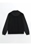 Lcw Kids Black Hooded Boy's Jean Jacket - 2