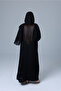 Luxury Circle Design Embroidery Abaya - 4