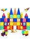 Building Blocks Magnetic Tiles, 100 Pieces, Educational Construction Set - 6