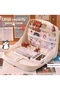1Pc Multi-Purpose Organizer Large Size Canvas Wallet Pen Holder Bag Multi-Functional Color Optional - 3