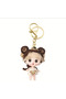 Fukumaru Family Cute Bear Doll Keychain Bag Keychain Decorative Small Gift - 4