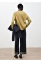 Ribbed Detailed Oversized Sweater - 4