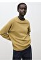 Ribbed Detailed Oversized Sweater