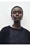 Semi-Transparent Knitwear Sweater - 5