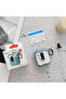 حافظة Air-Pods ECRZ Airbag 35 مقاومة للصدمات مع زر - أزرق - 4