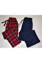 2-Piece Women's Single-Layer Modal Wide-Leg Sweatpants & Cotton Pajama Bottoms - 3