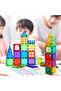 Building Blocks Magnetic Tiles, 100 Pieces, Educational Construction Set