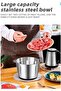 Electric Chopper Grinder 5L Mincer｜850W High power Meat Grinder｜Multifunctional Chopper｜3 Spee - 3