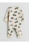 LCW baby Crew Neck Printed Baby Boy Jumpsuit - 3