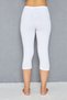 4 item(s) below-knee cotton jersey leggings, %95 cotton %5 stretch fabric leggings, capri leggings, thermal underwear, plus size leggings - 5