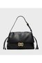 Eelinora Flap Snap Button Shoulder Bag