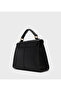 Riileyy Textured Top Handle Bag - 2