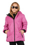 Girl's Waterproof and Windproof Hooded Coat - 3