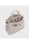 Lemercier Textured Twist Lock Satchel Bag - 3