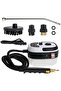Handheld Steam Cleaner, 2500W Hand-Held High Pressure Portable Cleaning Machine with 3 Brush, High T - 2