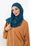 Neck-Covering Veil Featuring Combed Cotton Boned Shawl, Ps-58 - 5