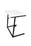 Height Adjustable Living Room Zigon Laptop Stand Desk - White - 2