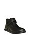 V555070703 Black Genuine Leather Comfort Orthopedic Sole Women's Shoes - 5