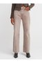 72034 100% Cotton Snow Washed Colored Denim Trousers-Brown - 4