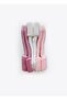 Organic Basic 3-Piece Towel Socks Pink - 5