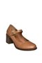 V468297203 Mink Genuine Leather Thick Heeled Women's Shoes - 5