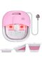 Homarket Collapsible Foot Spa Bath Massager, Electric Foot Soaking Tub with Heat, Bubbles and 4 Shia - 2