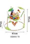 SUPAAR Multifunctional Electric Baby Jumper Walker Cradle Tropical Forest Baby Swing Rocking Jump Ba - 2