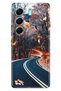 Camon 40 Pro 5g Cm7 Compatible Case Colorful Silicone Printed Tpu Romantic Path
