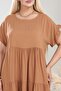 Women's Large Size Sleeveless Summer Dress - 6