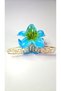 Lotus Double Sided Turquoise Color Latch Buckle 11 cm Large Size - Stylish and Durable - 3