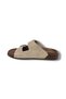 Men's Double Buckle Daily Anatomical Leather Slippers - 3