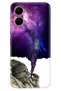 Spark Go 2 (Km4) Compatible Case Decorative Silicone Printed Cover Smoke